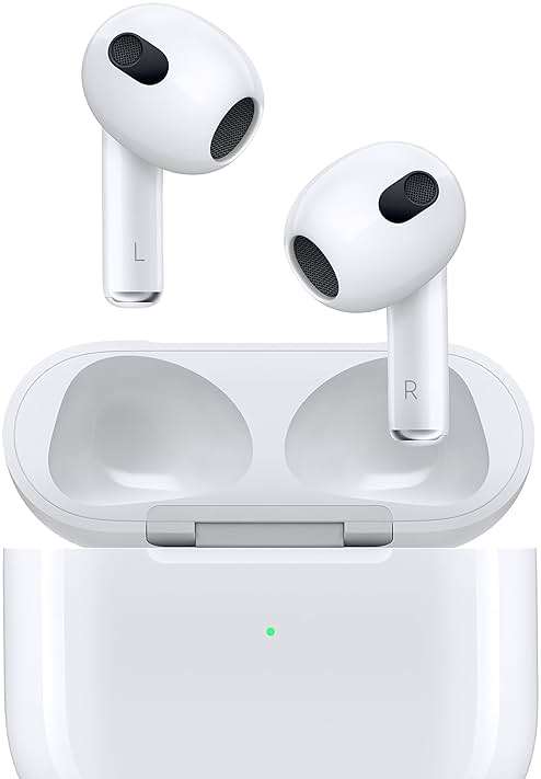 Apple AirPods with Lightning Charging Case (3rd Generation) (Renewed) - Image 1
