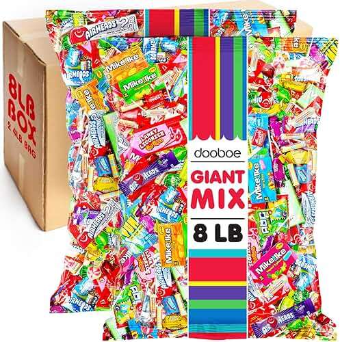 Dooboe Parade Candy Assortment Bulk - 8 Pounds - Variety Pack Candies - Individually Wrapped Favors - Pinata Filler Candies - Gifting Novelty Candy - Image 9