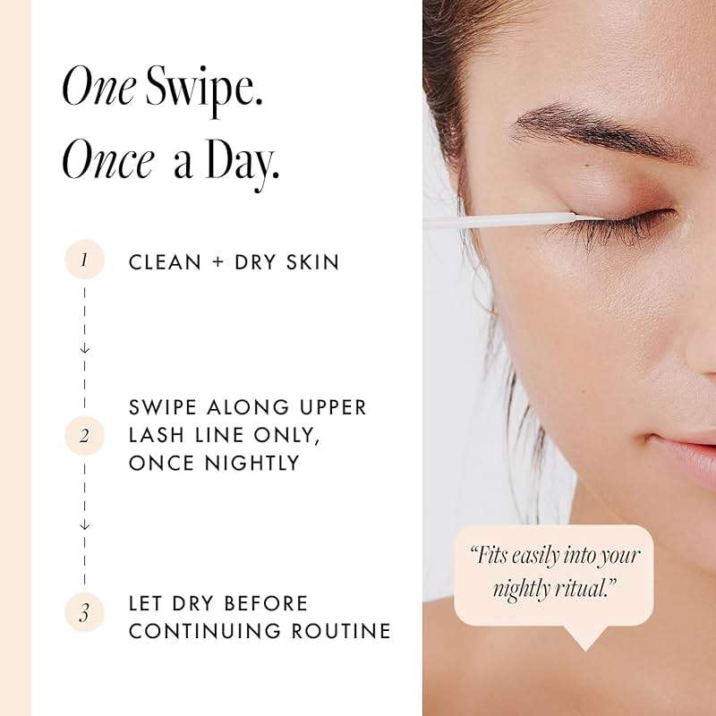 Borboleta Lash Serum, Eyelash Serum for Longer, Thicker, and Fuller Looking Natural Eyelashes, (Full Size, 3 Month Supply) - Image 3