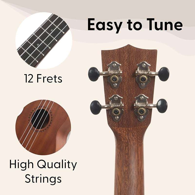 Kala Learn To Play Ukulele Starter Kit Nickel Fret Update - Image 6
