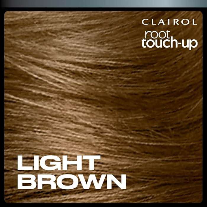 Clairol Root Touch-Up Color + Volume 2-in-1 Temporary Hair Coloring Spray, Light Brown Hair Color, Pack of 1 - Packaging May Vary - Image 4