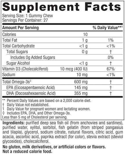 Nordic Naturals Zero Sugar DHA Prenatal Vitamin Gummies, Strawberry Orange Flavor - 27 Gummies - Supplements for Pregnancy - 600 mg Omega-3 Fish Oil and 400 IU Vitamin D3-27 Servings - Image 2