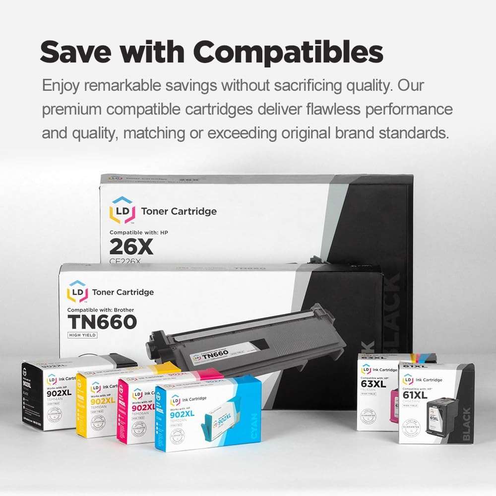 LD Products Compatible Toner Cartridge Replacement / Compatible with HP 58X / CF258X HY (Black with CHIP) for LaserJet Pro M404dn M404dw M404n MFP M428fdn MFP M428fdw New Working CHIP Installed - Image 5