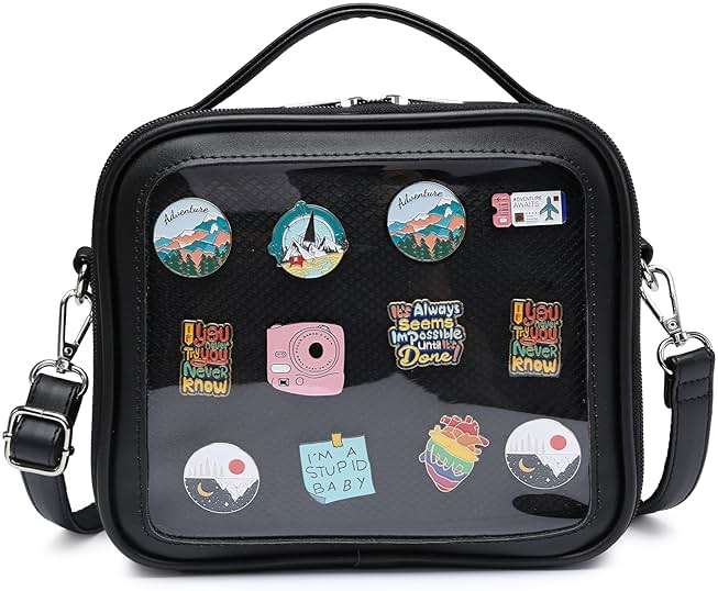 CHERRY SAUCE Ita Bag Crossbody Bag Messenger Shoulder Bags for Anime Display | for Anime Display - Image 1