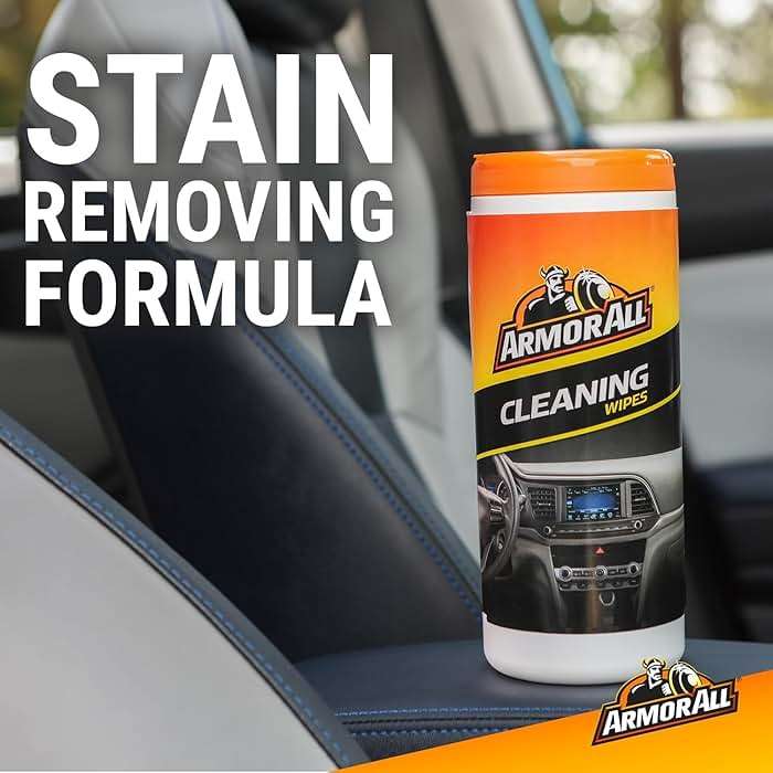 Armor All Car Cleaning Wipes 90-Count - Convenient Car Interior, Dashboard, Leather, Fabric & Vinyl Wipes, Gift for Car Lovers - Image 4