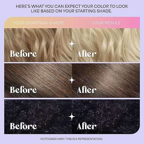 Hally Hair Color Cloud – Demi-Permanent Hair Color Foam in Blonde | Lasts Up to 25 Washes | Ammonia-Free | No Bleach | 4 fl oz - Image 3