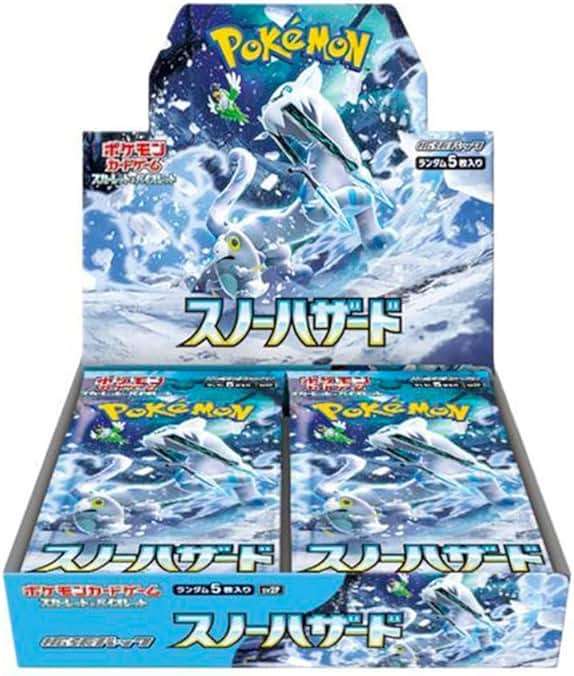 Pokemon Card Game Scarlet & Violet Expansion Pack Snow Hazard Box (Japanese) - Image 1