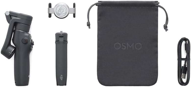 DJI Osmo Mobile 6 Smartphone Gimbal Stabilizer, 3-Axis Phone Gimbal, Built-In Extension Rod, Portable and Foldable, Android and iPhone Gimbal with ShotGuides, Vlogging Stabilizer, YouTube TikTok Video - Image 2