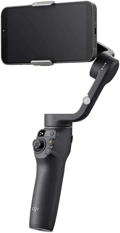 DJI Osmo Mobile 6 Smartphone Gimbal Stabilizer, 3-Axis Phone Gimbal, Built-In Extension Rod, Portable and Foldable, Android and iPhone Gimbal with ShotGuides, Vlogging Stabilizer, YouTube TikTok Video - Image 7