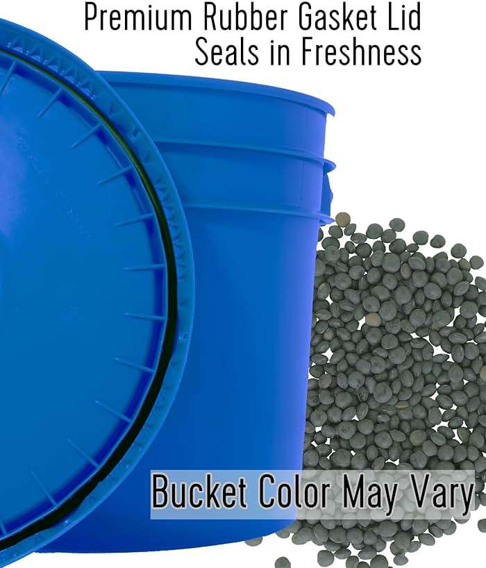 CLEAR CREEK Black Lentils | Caviar or Beluga Lentils | 25 lb Bucket | Non-GMO | Kosher | Vegan | Non-Irradiated - Image 7