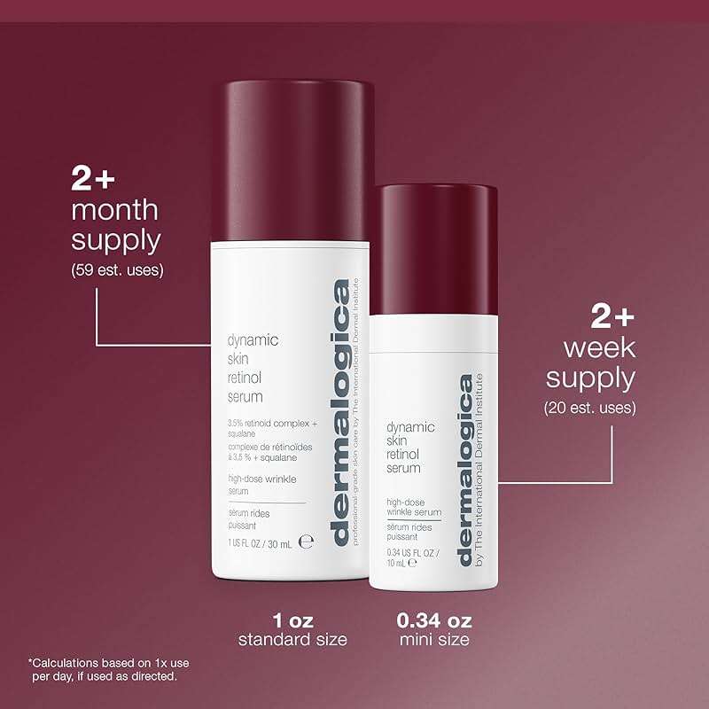 Dermalogica Dynamic Skin Retinol Facial Serum with Multi-Retinoid Complex, Skin Retexturizing and Improving Skin Health - Image 12