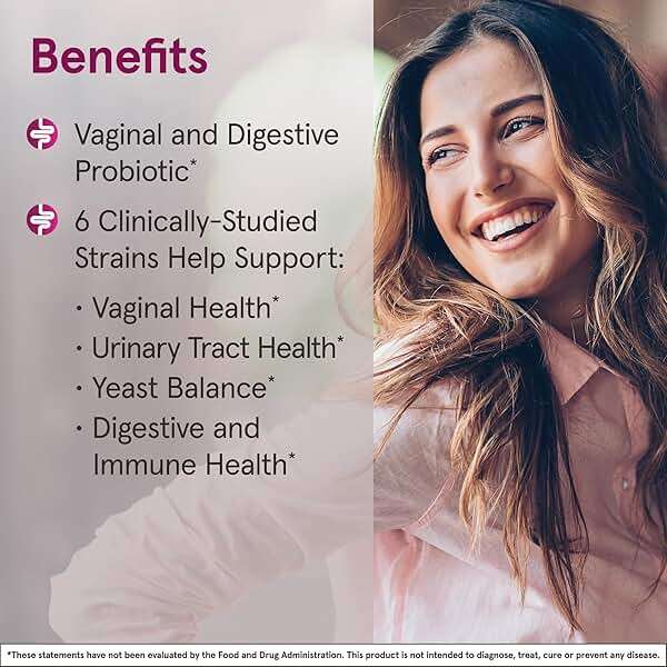 Jarrow Formulas Fem-Dophilus Advanced Vaginal & Digestive Probiotics 10 Billion CFU with 6 Science Backed Strains, for Vaginal, Urinary Tract, Digestive & Immune Support, 30 Capsules, Shelf-Stable - Image 3
