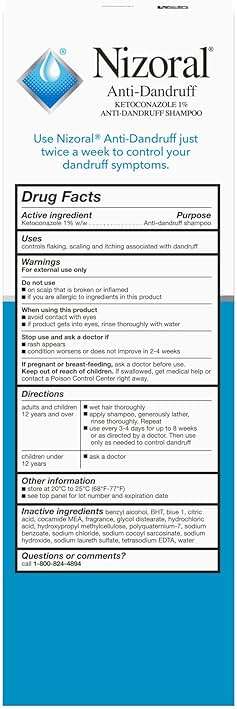 Nizoral Anti-Dandruff Shampoo with 1% Ketoconazole, 14 Fl Oz, Fresh Scent, Anti Fungal Shampoo - Image 10