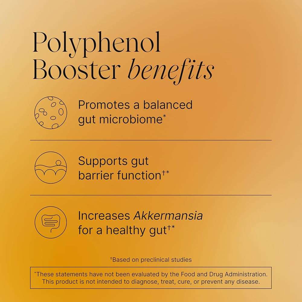 Pendulum Polyphenol Booster, Antioxidant from Superfoods, Beneficial Plant Compounds for Good Health, Helps Boost Akkermansia Muciniphila for Men & Women (60 Capsules, 1-Pack) - Image 3