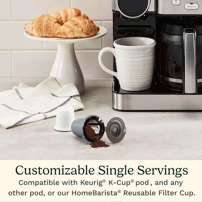 Cuisinart 12-Cup Coffee Maker, Single-Serve Brewer Glass Carafe, Automatic Hot & Iced Coffee Machine, Brew Strength Control and Pause, SS-16, Stainless Steel - Image 7