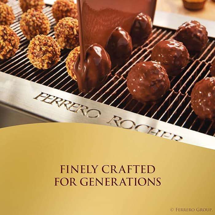 Ferrero Collection Gourmet Gift Box, 16 Assorted Chocolates with Dark Chocolate, Coconut, and Milk Chocolate, 6.1 oz - Image 3