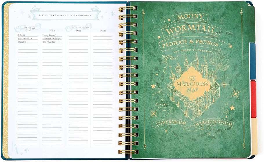 Harry Potter: Spells and Potions 12-Month Undated Planner: (Harry Potter School Planner School, Harry Potter Gift, Harry Potter Stationery, Undated Planner) - Image 3