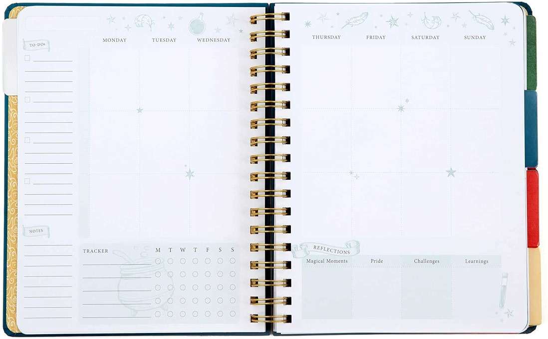 Harry Potter: Spells and Potions 12-Month Undated Planner: (Harry Potter School Planner School, Harry Potter Gift, Harry Potter Stationery, Undated Planner) - Image 4