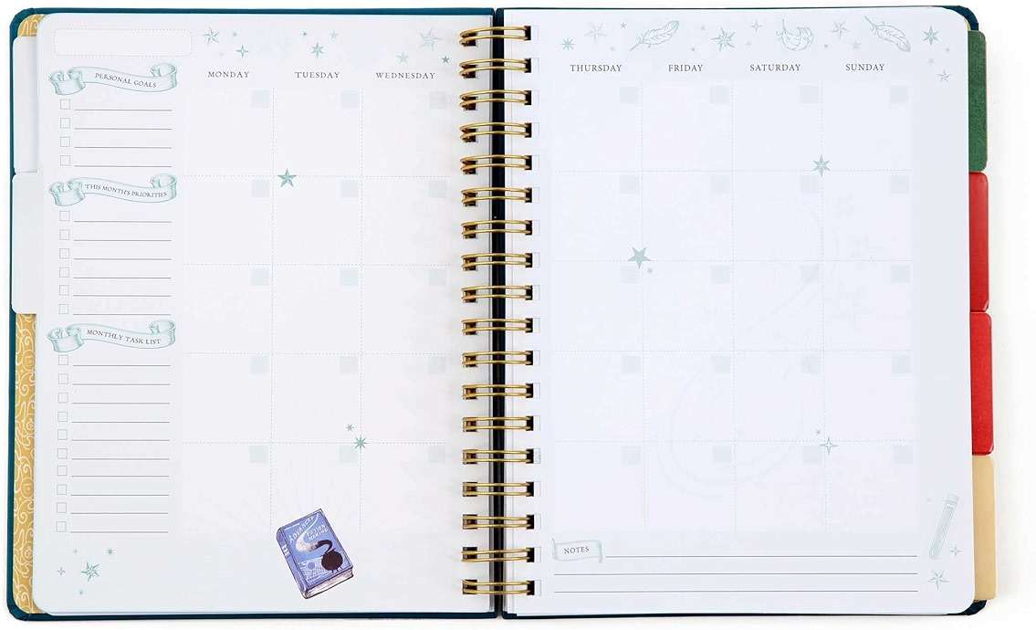Harry Potter: Spells and Potions 12-Month Undated Planner: (Harry Potter School Planner School, Harry Potter Gift, Harry Potter Stationery, Undated Planner) - Image 5