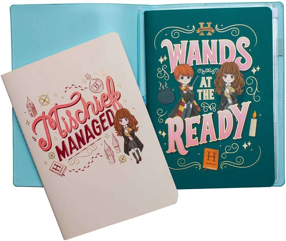 Harry Potter: Hogwarts Stand Together Traveler's Notebook Set: (Refillable Notebook) - Image 2