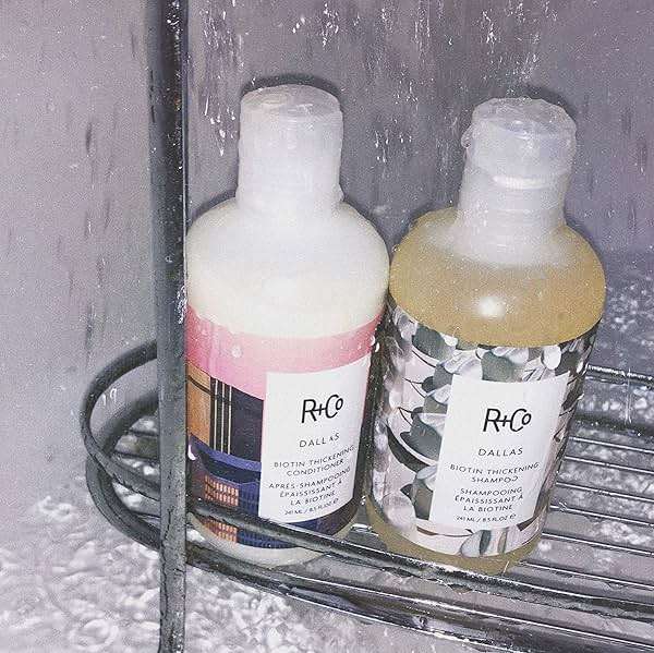 R+Co DALLAS Biotin Thickening Shampoo – Volumizing & Strengthening Hair Cleanser, All Hair Types - Image 2