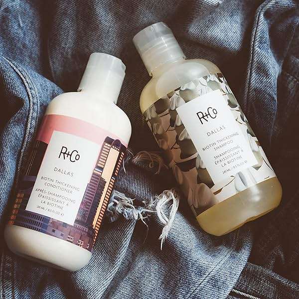 R+Co DALLAS Biotin Thickening Shampoo – Volumizing & Strengthening Hair Cleanser, All Hair Types - Image 3