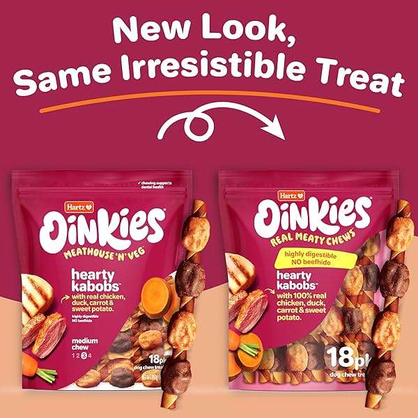 Oinkies Meathouse'n'Veg Hearty Kabobs, 18 Count - Image 2