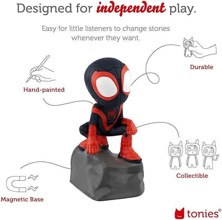 Tonies Spin Audio Toy Figurine from Marvel's Spidey & His Amazing Friends - Image 3