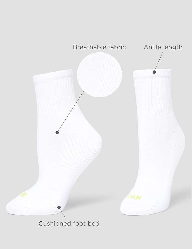 HUE Women's Mini Crew Sock 6-pack - Image 6