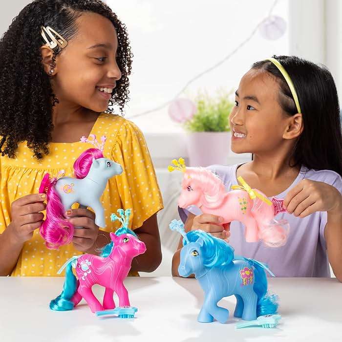 My Little Pony Classics - Celestial Ponies - Milky Way - Retro 4" Collectible Play Figure, Great For Kids, Toddlers, Adults, Girls and Boys Ages 3+ - Image 6