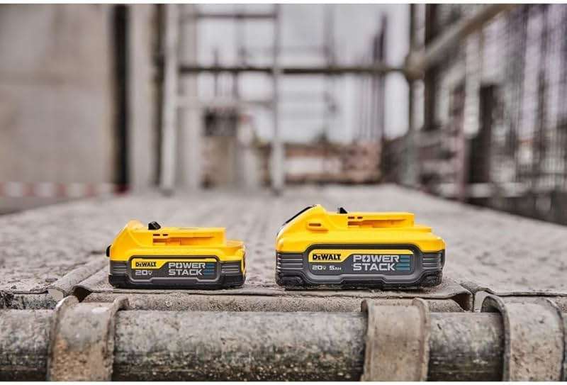DEWALT 20V MAX Battery POWERSTACK, More Power More Compact, Rechargeable, 5Ah Lithium Ion Authentic DEWALT Battery (DCBP520) - Image 8