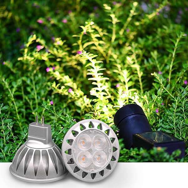 ALIDE MR16 GU5.3 LED Bulbs 50W Halogen Equivalent, 2700K Warm White,MR16 5W 12V Low Voltage Bulbs Spotlights for Outdoor Landscape Flood Track Lighting,Not Dimmable,458lm, 38Deg,3Pack - Image 3