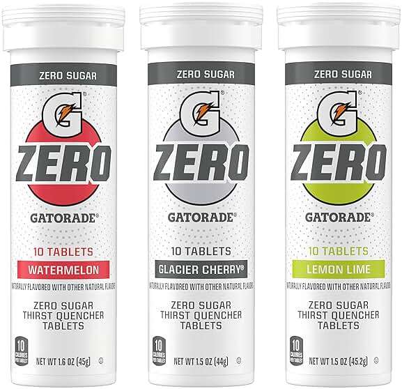 Gatorade Zero Tablets, Variety Pack (Pack of 40) - Image 1
