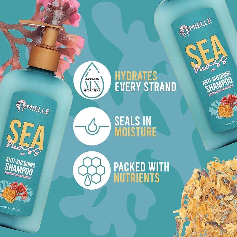 Mielle Organics Sea Moss Anti-Shedding Shampoo - Image 2