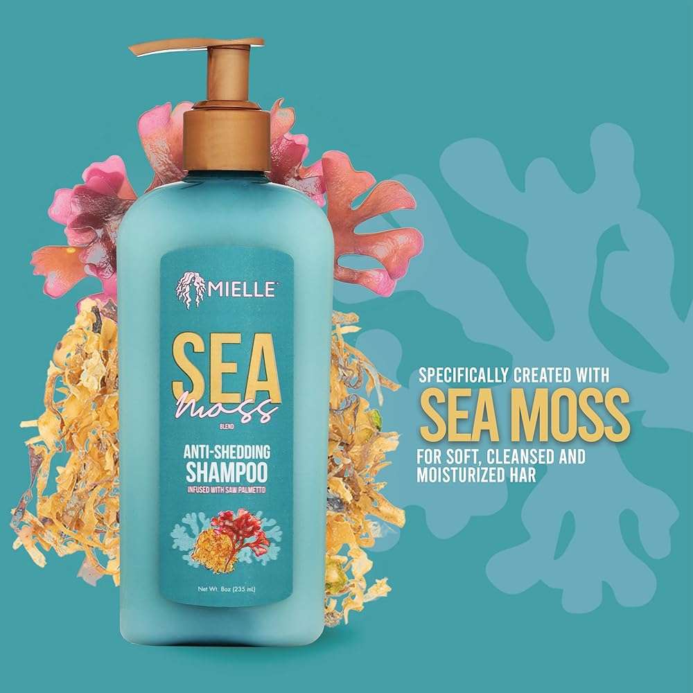 Mielle Organics Sea Moss Anti-Shedding Shampoo - Image 4