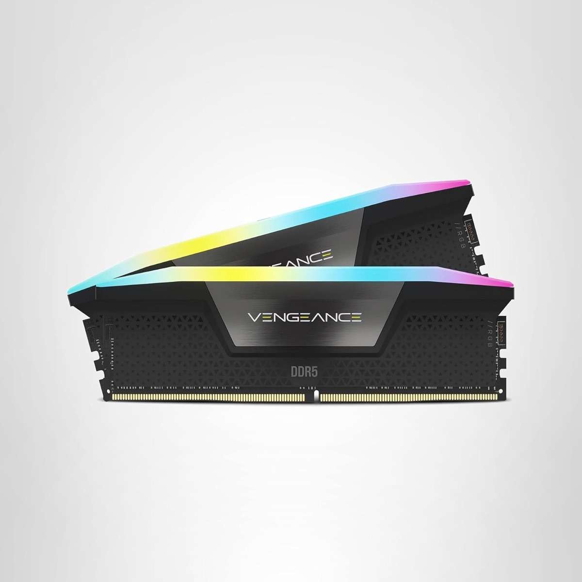 CORSAIR Vengeance RGB DDR5 RAM 32GB (2x16GB) Up to 6000MHz CL30-36-36-76 1.40V AMD EXPO Intel XMP Desktop Computer Memory - Gray (CMH32GX5M2B6000Z30K) - Image 6