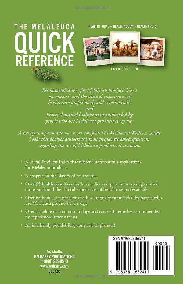 Melaleuca Quick Reference - Image 2