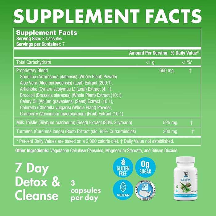 Yes You Can! Natural Detox Pills - Diuretic Cleanse with Electrolytes & Vitamins - Helps with Water Retention - Gluten-Free, 21 Capsules (2 Pack) - Image 2