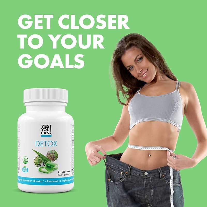 Yes You Can! Natural Detox Pills - Diuretic Cleanse with Electrolytes & Vitamins - Helps with Water Retention - Gluten-Free, 21 Capsules (2 Pack) - Image 5