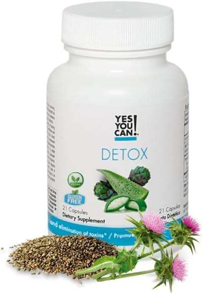 Yes You Can! Natural Detox Pills - Diuretic Cleanse with Electrolytes & Vitamins - Helps with Water Retention - Gluten-Free, 21 Capsules (2 Pack) - Image 7