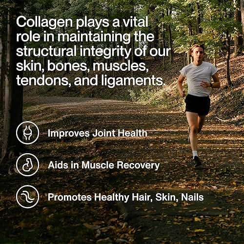 Momentous Grass-Fed Collagen Peptides Powder - Collagen Protein Powder with Fortigel & Vitamin C for Hair, Skin, Nails, & Joint Health Support - NSF Certified for Sport - Packaging May Vary - Image 3
