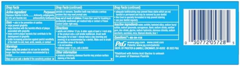 Crest Pro-Health Whitening Gel Toothpaste (4.3oz) - Image 8