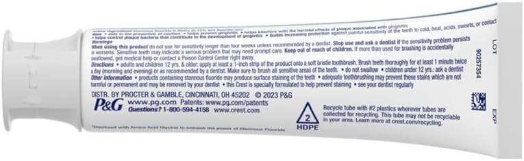 Crest Base Pro-Health Whitening Toothpaste (4.3oz) Triple Pack, Teeth Whitening - Image 10