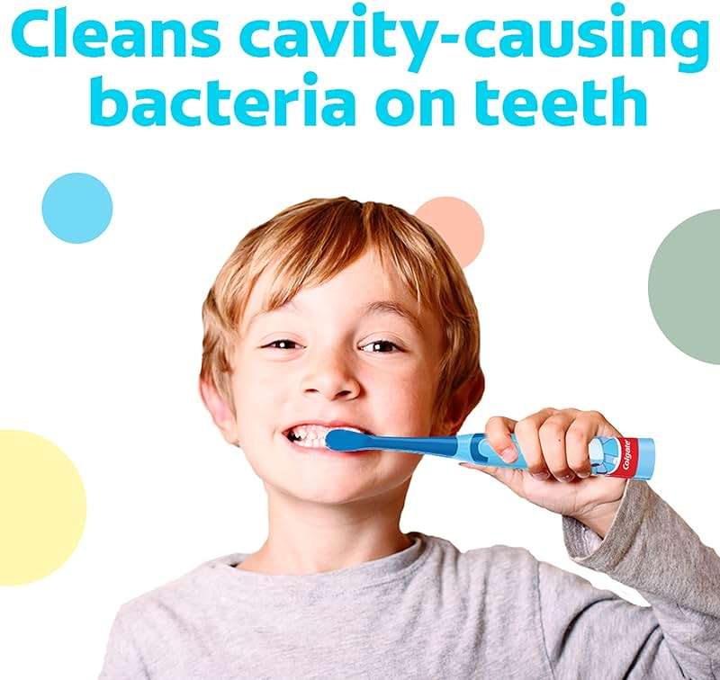 Colgate Kids Toothpaste with Fluoride, Anticavity & Cavity Protection Toothpaste, for Ages 2+, Bluey, Mild Bubble Fruit Flavor, 4.6 Ounce - Image 3