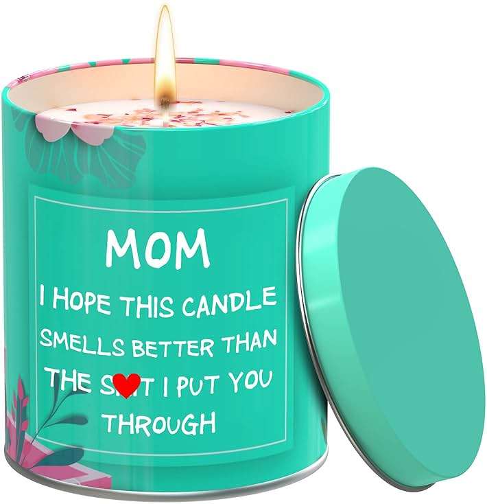Mothers Day Gifts from Daughter,Son-Mom Scented Candles Funny Gifts Ideas for Mom,Mothers Day/Christmas Birthday Unique Gift for Mama,9oz - Image 1