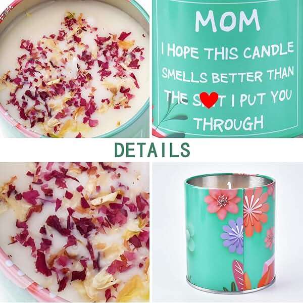 Mothers Day Gifts from Daughter,Son-Mom Scented Candles Funny Gifts Ideas for Mom,Mothers Day/Christmas Birthday Unique Gift for Mama,9oz - Image 4