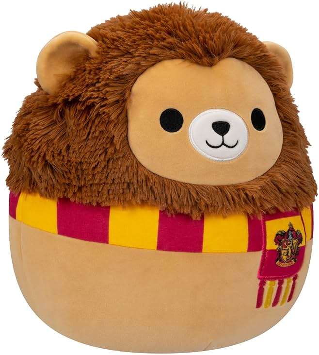Squishmallows Original Harry Potter 10-Inch Gryffindor Lion Plush - Medium-Sized Ultrasoft Official Jazwares Plush - Image 4