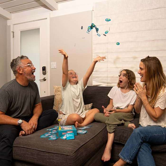 You Laugh You're Out [A Party Game with Hilarious Charades Family Card Games for Adults & Teens, 125 Prompt Cards Fun for Family Game Nights, Gatherings, & Parties Ages 14+] - Image 7