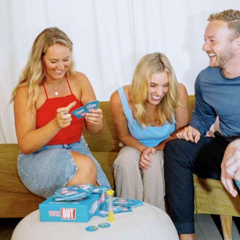 You Laugh You're Out [A Party Game with Hilarious Charades Family Card Games for Adults & Teens, 125 Prompt Cards Fun for Family Game Nights, Gatherings, & Parties Ages 14+] - Image 8