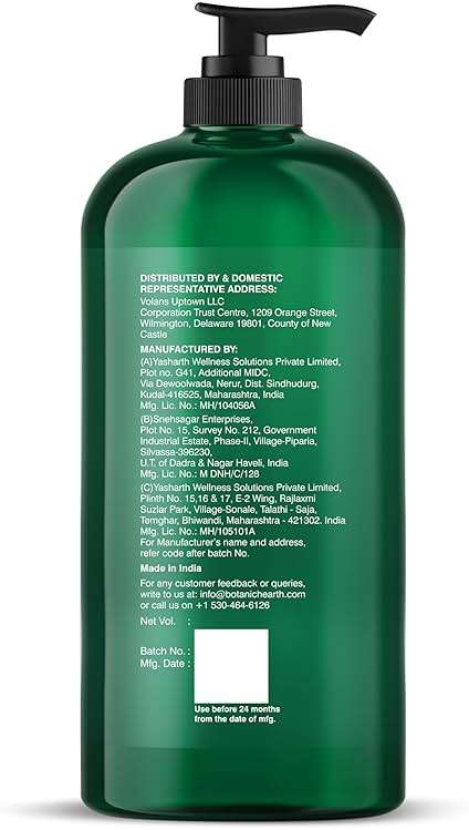 Botanic Hearth Tea Tree Conditioner for Women & Men | Nourishes & Hydrates Hair | With Vitamin C, Peppermint Oil, Rosemary & Lavender Oil | Sulphate & Paraben Free | 16 Fl Oz - Image 3